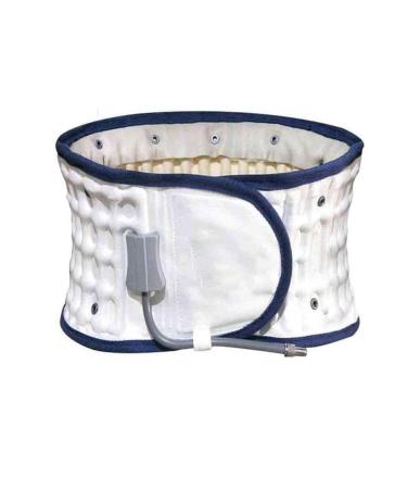 Decompression belts to the lumbar vertebrae-inflatable back support-air traction device for the spine relief of back pain in degenerative intervertebral disc/spine stenosis/ISC