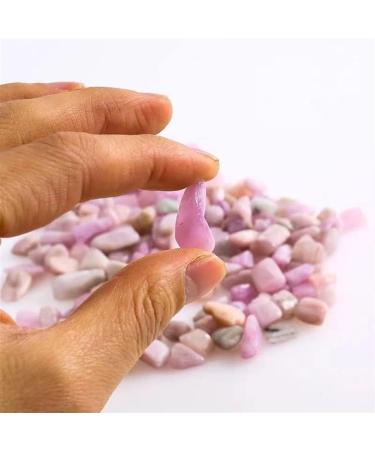Natural Crystals and Stones 9mm-12mm Natural Purple Kunzite Quartz Crystal Stone Gravel Chips 200g fo for Decoration kaixun - Buy Online on GoSupps.com