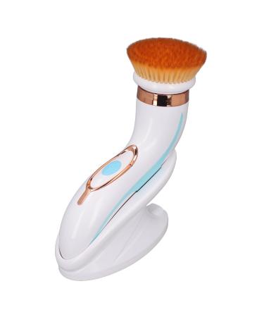 Face Scrubber Effective Removes Dirt Deep Cleansing Facial Cleansing Brush for Home for Travel for Massaging (Blue)