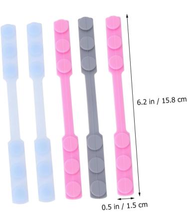 Buy Solustre Ear Hooks (5 Pack) - Adjustable Mask Extenders for Comfort & Hearing Protection | Anti-Slip Decubitus Mask Extensions - Buy Online on GoSupps.com