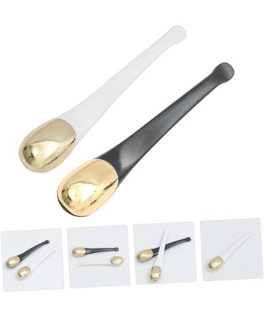 FOMIYES 4Pcs massage facial mask eye cream eye cream eye massage stick makeup cream applicator spatula eye massage spoon eye cream spoon of skin care - Buy Online on GoSupps.com