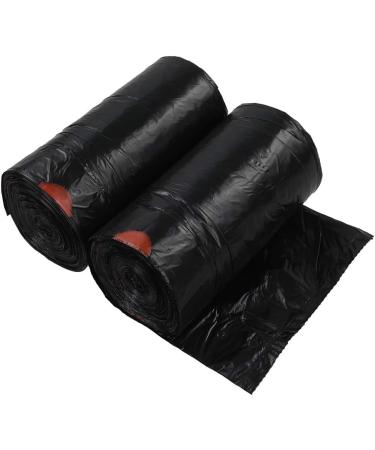 DynkoNA 3 Gallon Garbage Bags Black Trash Bags with Handles 110 Bags/2 Rolls - Buy Online on GoSupps.com