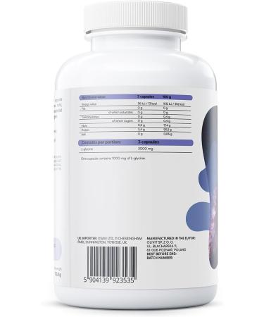 Osavi Glycine 1000mg 120 vegan caps - Buy Online on GoSupps.com