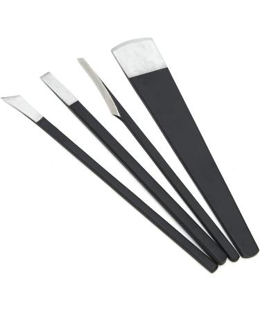 Professional Pedicure Knife Kits 4 Kinds Pedicure Knife Dead Skin Corn Foot Foot File Rasp with Bag for Pedicure Foot Care Tools - Buy Online on GoSupps.com