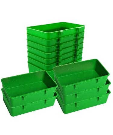 12 Pcs Bird Plastic Feeder,Seed Food Feeding Cups Plastic Hanging Bowl for Pet Parrot Parakeet Gamefowl Poultry Pigeon,Green - Buy Online on GoSupps.com