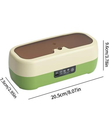  G n rique Ultrasonic Eyeglass Cleaner - Ultrasonic Cleaning Device For Silver And Dentures | Rechargeable 3 Modes Cleaner for Eyeglasses Dentures Rings Bracelets Watches - Daily Wash - Buy Online on GoSupps.com