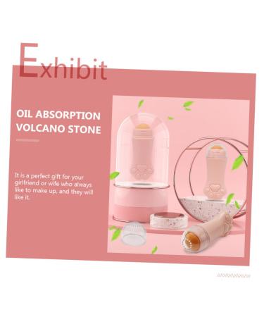 NOLITOY Volcanic Stone Oil-Absorbing Ball Massager | Facial Skincare Tool for Oil Control | Pink Volcano Rock Cleaning Tool - Buy Online on GoSupps.com