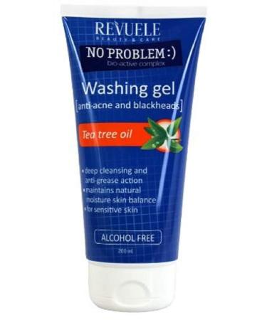 Revuele No Problem Washing Gel Tea Tree Oil 200ml