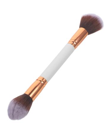 Set of 2 Cosmetic Brushes Professional Makeup Brushes Makeup Brushes Wooden Handle Makeup Brush Powder Brush Makeup Brush for Women