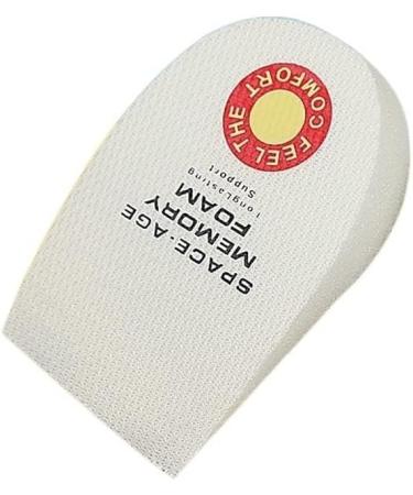 Grips Heel Cushion Inserts - X-Large Cotton Thick Support for Men | Comfort Daily Use Spurs & Blister Prevention - White - Buy Online on GoSupps.com