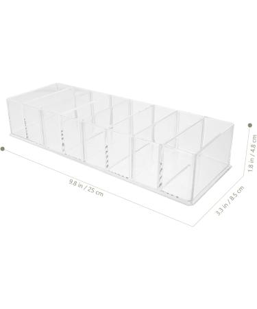 Beavorty Storage Drawers Cosmetic Storage Box Makeup Pallet Makeup Holder Makeup Palettes Organizers Household Display Stand 25x8.5x4.8cm - Buy Online on GoSupps.com