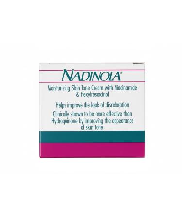 Nadinola Moisturizing Skin Tone Cream with Niacinamide and Hexylresorcinol 2.25 Oz - Buy Online on GoSupps.com