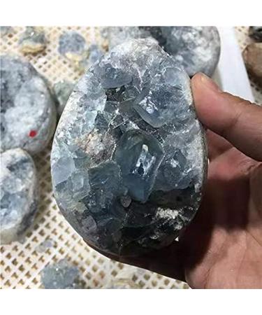 1pc Natural Quartz Crystal Blue Celestite Cluster geodes for Home Decoration 500-600g - Buy Online on GoSupps.com