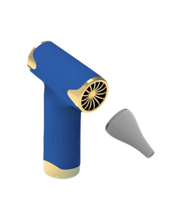 Amagogo Car High Hair Dryer Cordless Hair Dryer Adjustable Mini Portable Cold Portable Hairdryer Hairdryer for Women Men for Travel Blue