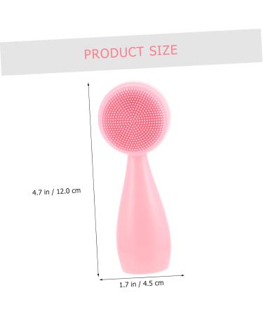 POPETPOP Silicone Face Brush Portable Exfoliating Brush Face Cleaning Brush Convenient Face Brush Home Accessory Portable Face Brush Wash Face Brush Washbasin Multifunction Silica Gel 12x4.5cm - Buy Online on GoSupps.com