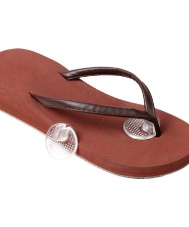KALLORY Clear Sandals - 4 Pairs Anti-Slip Clip Thong Protectors | Comfortable Gel Toe Separators & Sole Pads for Flip-Flops - Buy Online on GoSupps.com