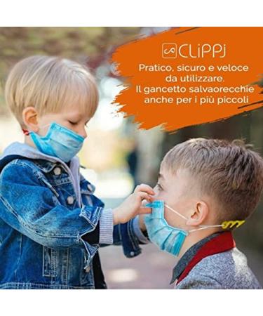 Clippj Ear Hooks for Masks | Comfortable & Adjustable | Shop Internationally - Buy Online on GoSupps.com