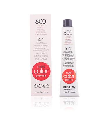 Buy REVLON PROFESSIONAL Nutri Color Cr me No.600 Fire Red - 100ml for Vibrant Hair Color | International Shipping Available - Buy Online on GoSupps.com