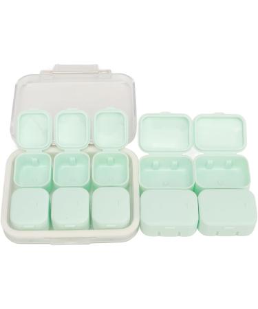 Best Medicine Organizer - Reliable 10PCS Daily Case for Vitamins | Portable Green Design - Ideal for International Shipping - Buy Online on GoSupps.com