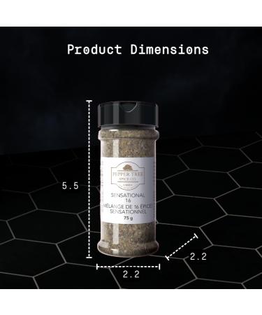 Sensational 16 All-In-One Seasoning Salt Substitute - Salt and Sugar Free - Buy Online on GoSupps.com