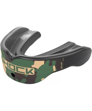 Shock Doctor 6900-WDCAMOY Gel Max Power Mouthguard - Woodland Camo Youth | Premium Protection for Sports & Activities - Shop Internationally - Buy Online on GoSupps.com