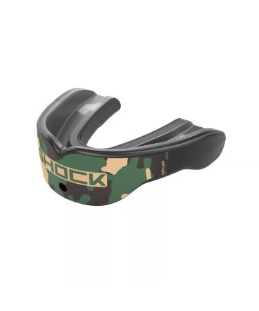Shock Doctor 6900-WDCAMOY Gel Max Power Mouthguard Woodland Camo Youth