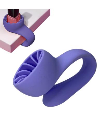 Shitafe Nail Polish Bottle Holder Wearable Wearable Manicure Display Tools - Strong Grip Airlock Suction Silicone Nail Polish Holder For Nail Art Salon Design Violet - Buy Online on GoSupps.com