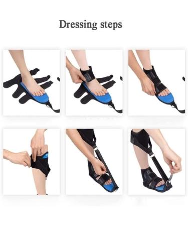 Adjustable Ankle Joint Support for Plantar Fasciitis Relief | Tendon Stretching & Heel Pain Orthotics - Buy Online on GoSupps.com