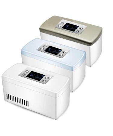 Mini Insulin Cooler Large Capacity Medicine Storage Box Medical Refrigerator Battery Powered Car Travel Camping