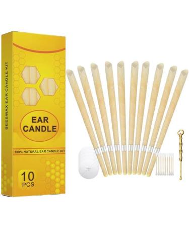 Natural Ear Candles Wax Removal Ear Wax Candles For Ear Candling Wax Removal Ear Candling Candles For Ear Cleaning Ear Wax Candling Ear Wax Removal Candle Ear Bulb Suction Baby (Yellow One Size) One Size Yellow - Buy Online on GoSupps.com