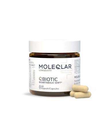 Moleqlar qbiotic (biometabolic shift*) 60 capsules - new combination of bacteria micronutrients and plant extracts - used in clinical studies - manufactured and certified in DE - Buy Online on GoSupps.com