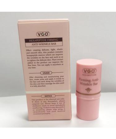 VGO Hydrating Eye Stick Balm - Anti-Wrinkle Moisturizer for Saggy Skin - Under Eye Treatment to Smooth Skin Texture - 0.19 oz - International Shipping Available - Buy Online on GoSupps.com