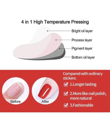 Semi Cured Gel Nails Strips - Nude Pink Gel Nail Stickers Nail Wraps Soft Self-Adhesive Gel Nail Strips for Nails French Tip Gel Nail Wrap Stickers Decals (UV/LED Lamp Required) Pink-french - Bss-0235 - Buy Online on GoSupps.com