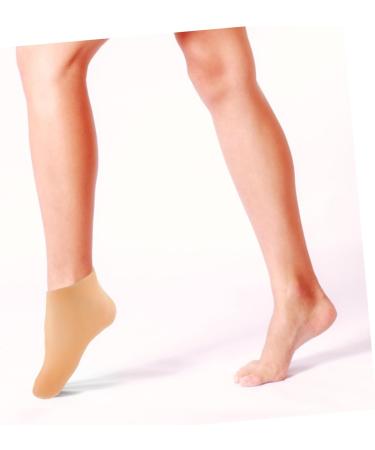 4 Pairs Exfoliating Moisturizing Socks Heel Socks for Dry Cracked feet moisturizing Socks for Cracked feet spa Socks Ladies Socks Girls moisturizing Sock Women's Gel whitening sebs - Buy Online on GoSupps.com