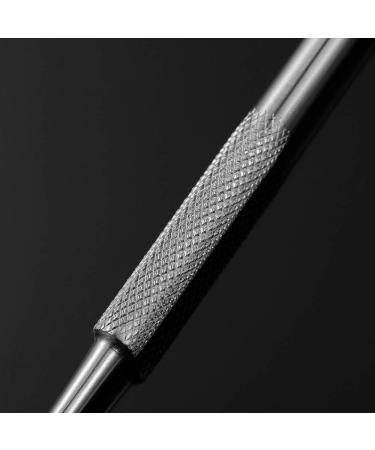 Stainless Steel Double Head Nail Cleaning Tool for Manicure & Pedicure - Onychomycosis Pedicure Kit - Buy Online on GoSupps.com