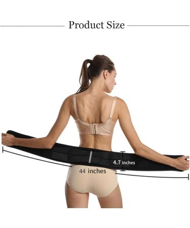 YANHAO Premium Belt for Back Pain & Sciatica Relief - Black - Buy Online on GoSupps.com