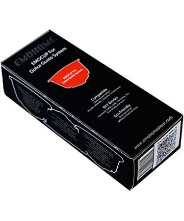 EMOHOME EMOCUP Refillable Capsules for DOLCE GUSTO 3 units