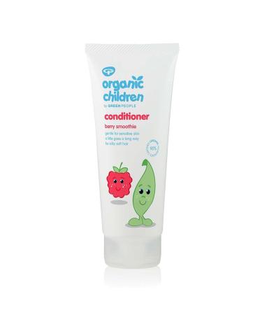 Green People Bio-Conditioner Beeren-Moothie for children 200 ml |Natural conditioner for children/toddlers |Eczema-friendly and gently to sensitive skin |SLS and paraben-free |Vegan 200 ml (1 Pack) - Buy Online on GoSupps.com