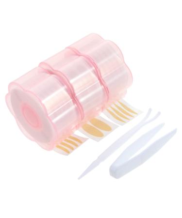 FOMIYES 3 rolls Sticker for Eye Eyelash Self-adhesive Lifter Women Tapes Lace Stickers Double Forks 1 count (Pack of 1) As Shown