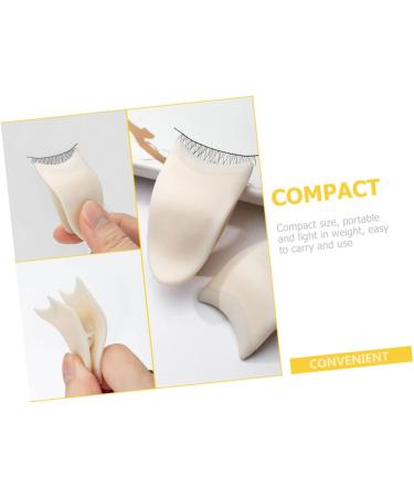 Beaupretty 4pcs Wear-Resistant Makeup Applicator Set - Eyelash Clip Mascara Nipper and Lash Tweezers for Perfect False Eyelash Application - Buy Online on GoSupps.com