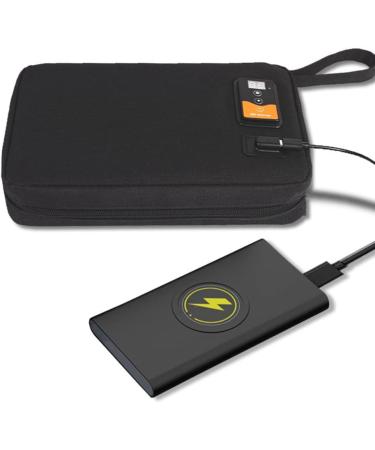 Morechioce Auto Baby Wiping Warmer - Adjustable 5V 10W Thermostat Heating Bag for Travel & Outdoor | Perfect Baby Wet Wipes Warmers - Buy Online on GoSupps.com