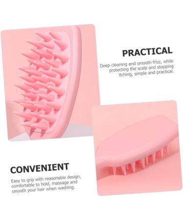 Ipetboom Hair Washing Brush | Massage & Style for Hair Growth | Dandruff Removal & Baby Hairdressing Comb - Pink - Buy Online on GoSupps.com