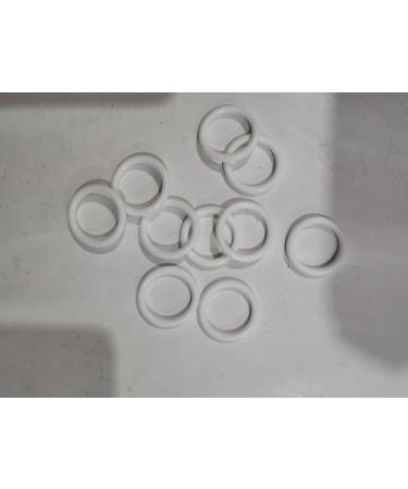 Soft Silicone Ring Adapter Clips - 10 Pack for Fish Clips & Pacifier Holders | Perfect Birthday Gift for Kids - International Shipping Available - Buy Online on GoSupps.com