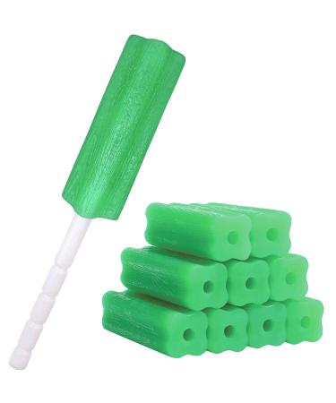 Orthodontics Chew for Invisalign Aligner Trays 10 Chew Mint Scented Cuboid Non-Slip (10 Pack Green) 10 Pack Green