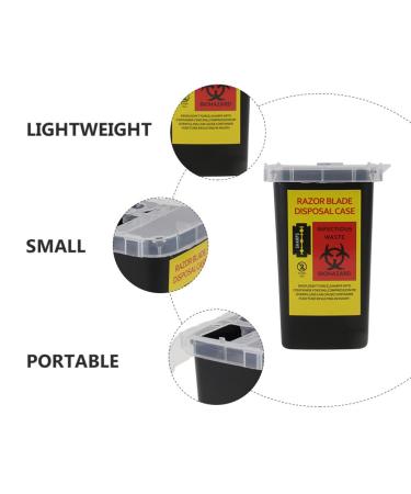Healeved 2pcs Shaving Recycling Bin Dispenser - Eco-Friendly Barbershop Accessories for International Shipping - Buy Online on GoSupps.com