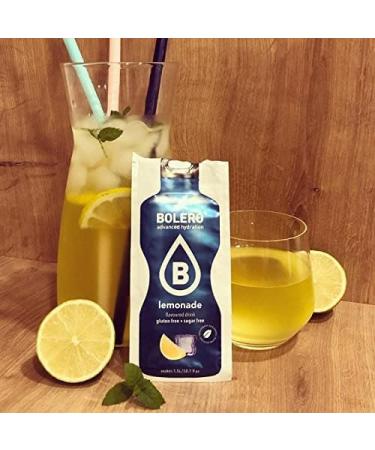  Bolero Bolero Drinks Drinks Lemonade Flavor 12 x 3 g Sugar Free Refreshing Powder with Stevia Vitamin C Suitable for Diabetics - Buy Online on GoSupps.com
