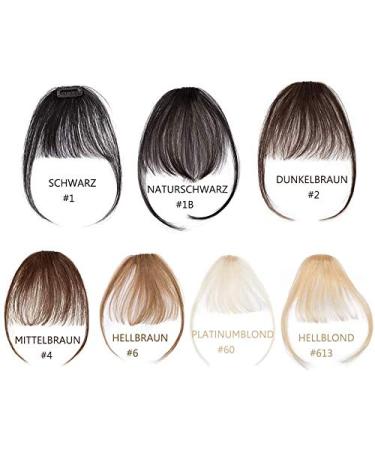 SEGO Clip in Pony Fringe Clip On - 100% Remy Human Hair Extension - Natural Black #1B for International Shipping - Buy Online on GoSupps.com