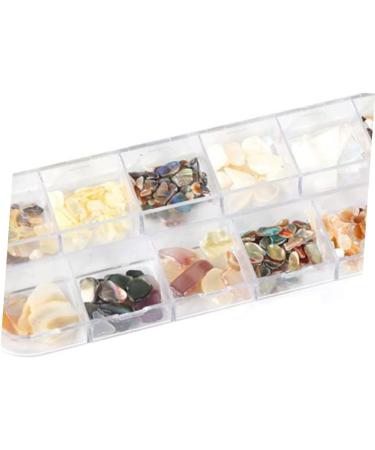 FRCOLOR Natural Decor Stones Nail Art Craft Rhinestone Nail Decals Tools Manicure Crafts Stone Nail Crystal Gems Nail Diamond Crystal Ab Rhinestones Glass Rhinestones Shell Set - Buy Online on GoSupps.com