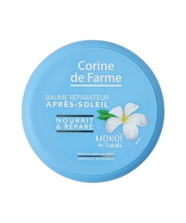 Corine de farms repair balm after the sun sun care formula clean beauty mono de Tahiti super moisturizing antioxidant mango butter 150 ml