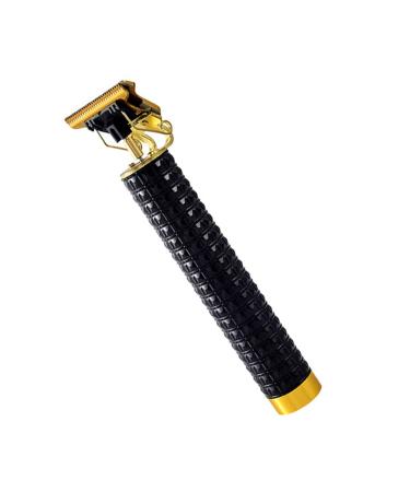 minkissy 1 Set Hair Clipper Razor T9 Aluminum Alloy Vintage 15.5X3X3CM Black